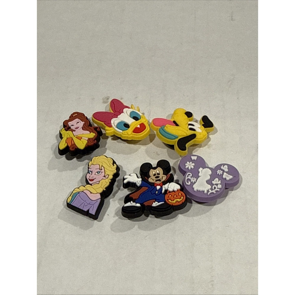 CHARMS FOR CROCS- DISNEY Lot Of 6